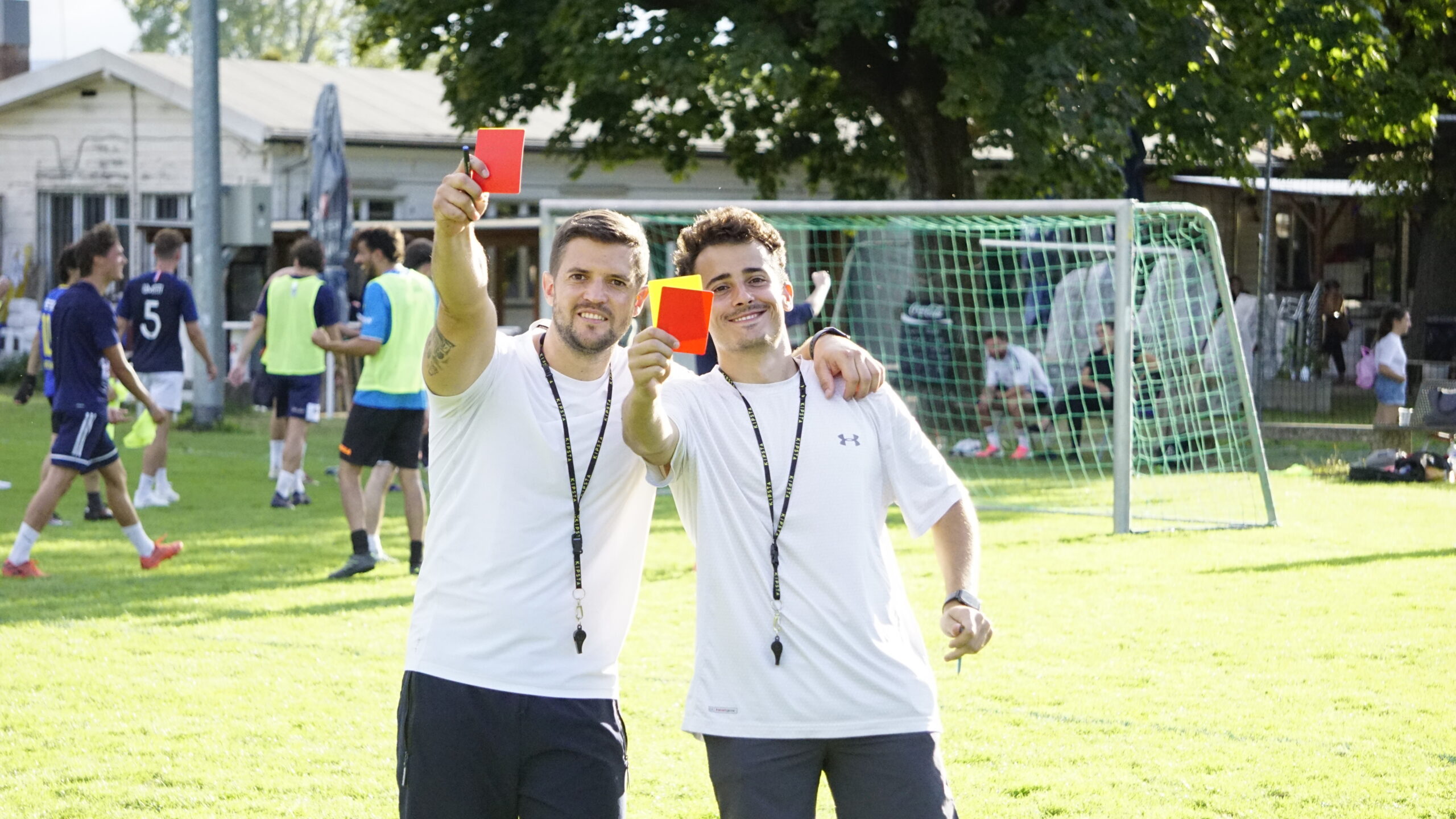 Refereed competition during the Summer Cup