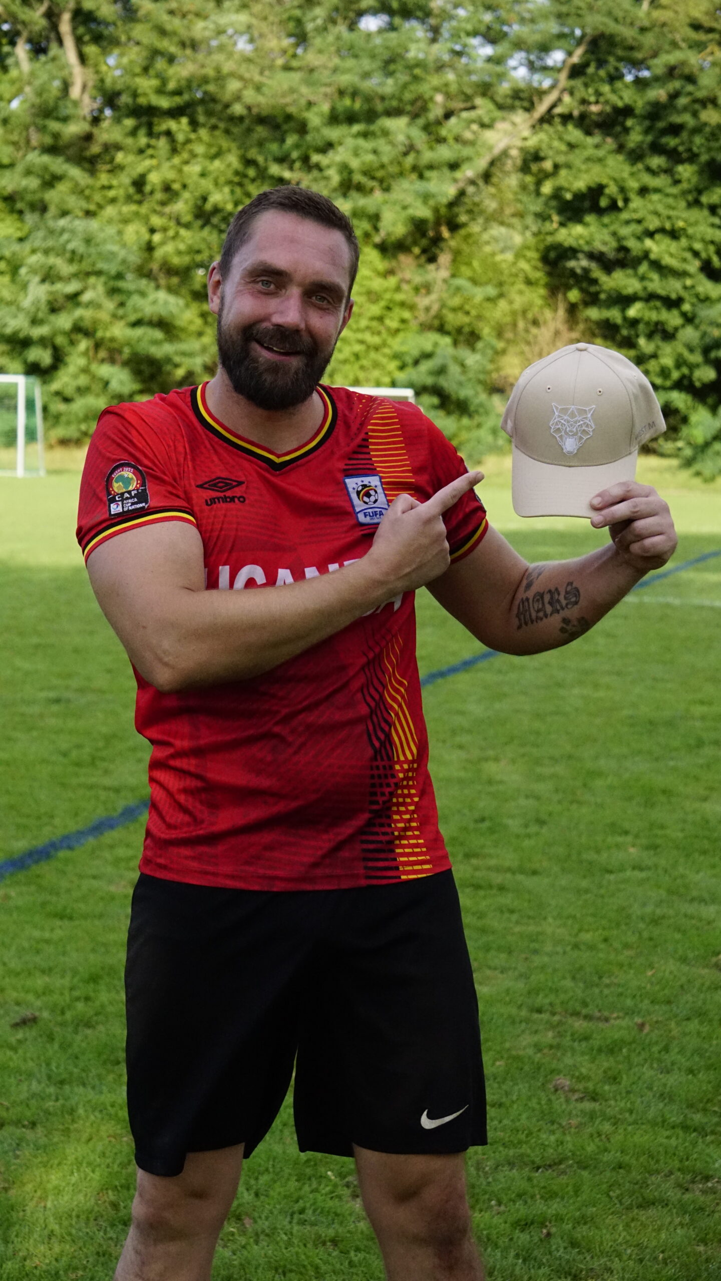 Marcel with his Seven of the Tournament prize