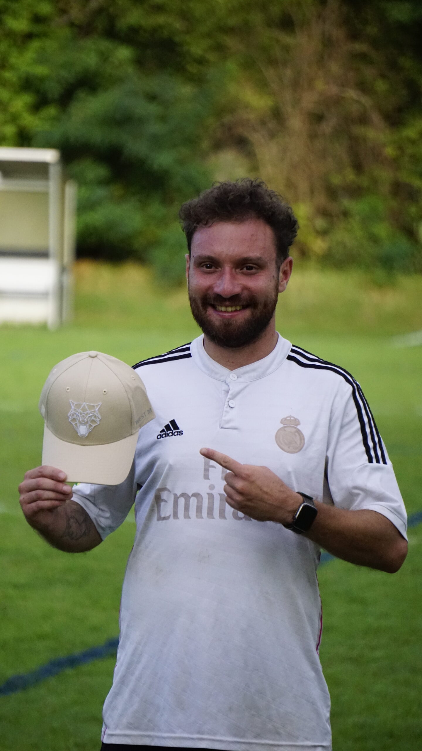 Lucian with his Seven of the Tournament prize