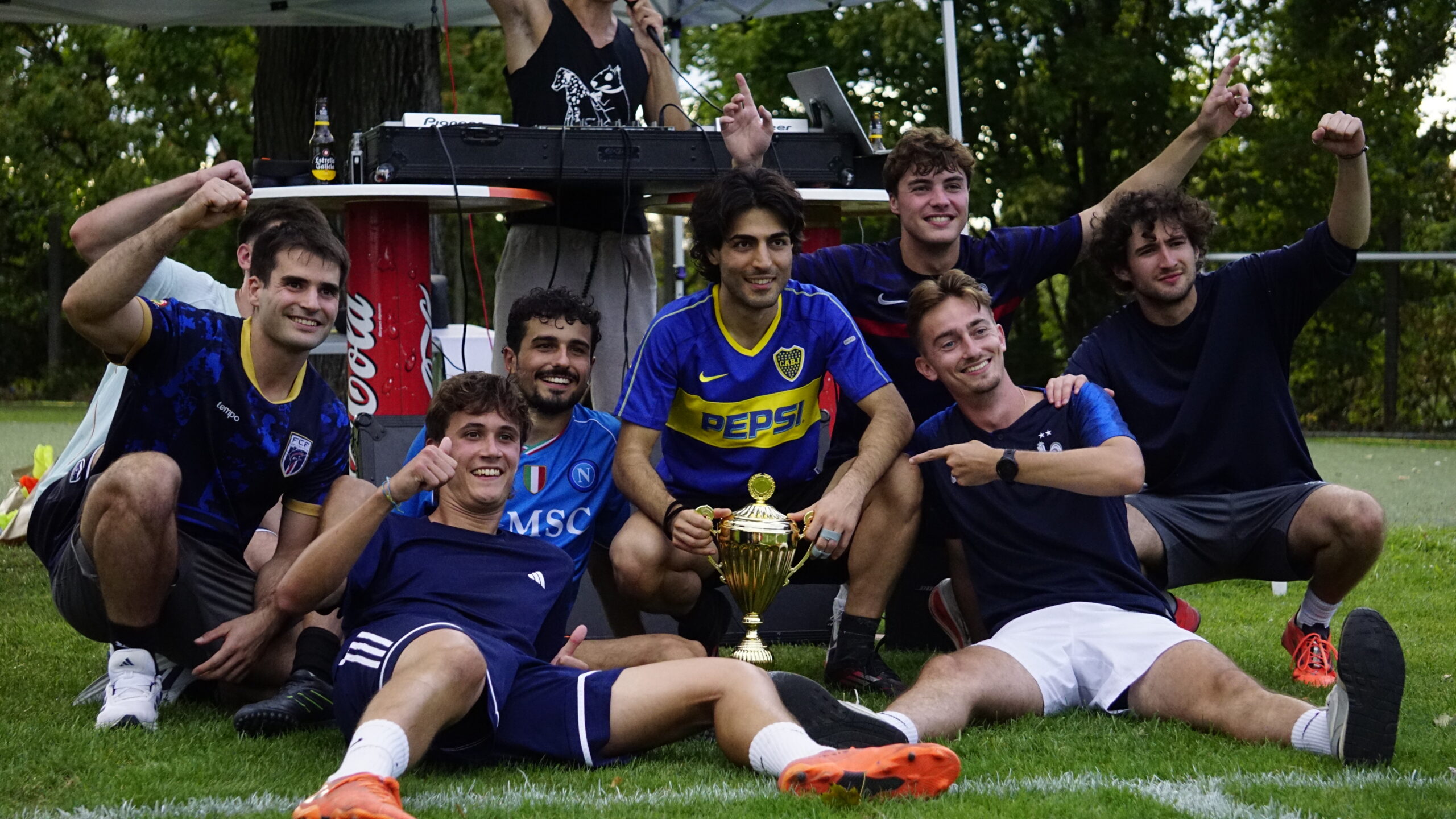 Company and community football in Seven League